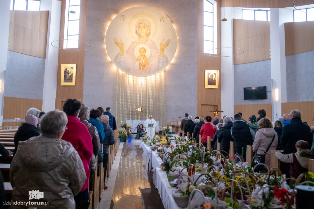 Święconka w Par. Rzymskokatolickiej NMP Częstochowskiej