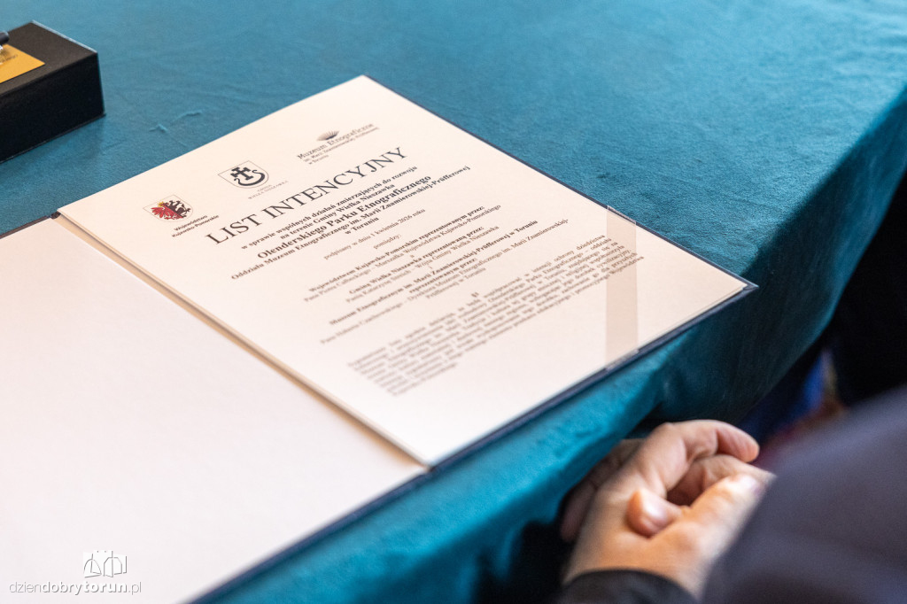 Podpisanie listu intencyjnego