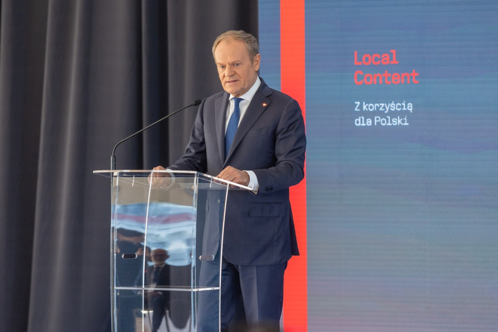 Donald Tusk w Ostaszewie