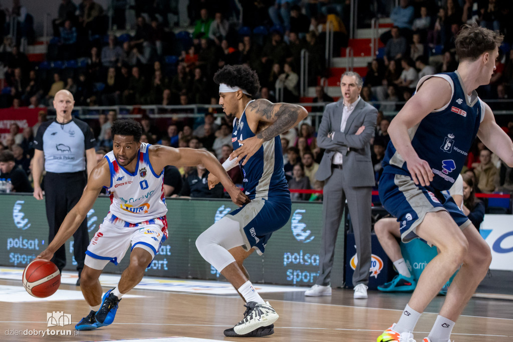 Arriva Polski Cukier Toruń 82:83 Dziki Warszawa