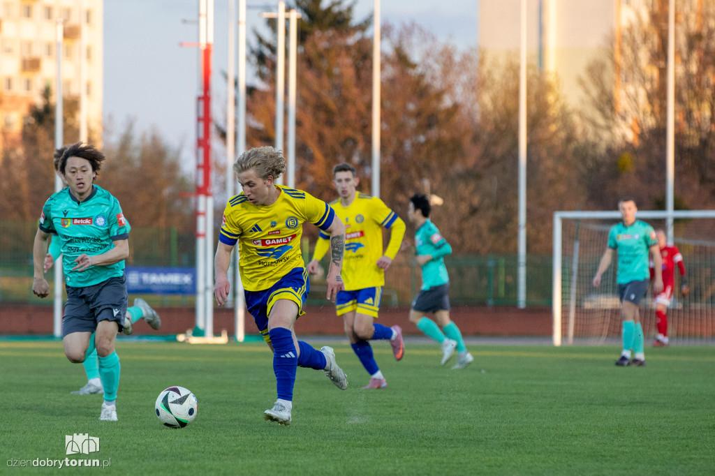 Elana Toruń 1:1 Lipno Stęszew