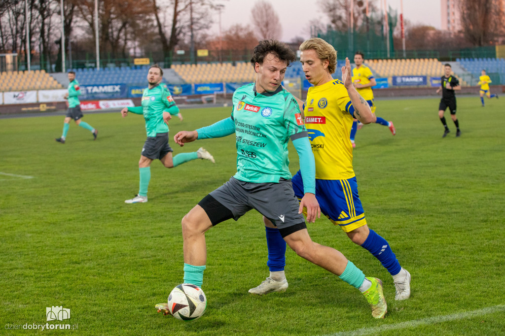Elana Toruń 1:1 Lipno Stęszew