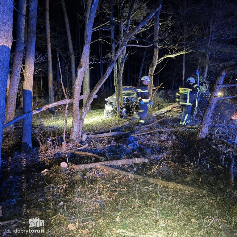 Groźnie na trasie Toruń-Bydgoszcz