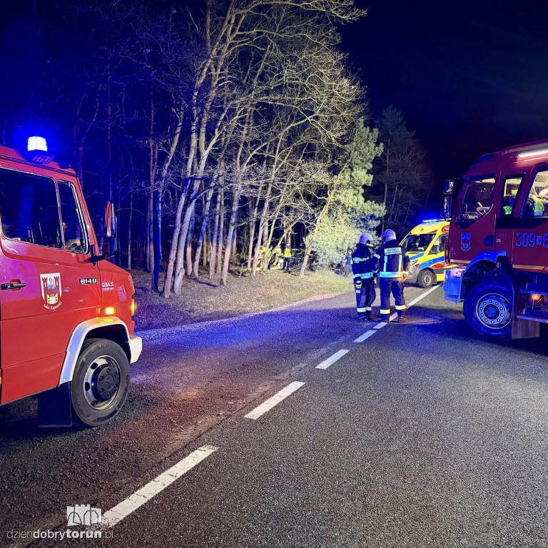 Groźnie na trasie Toruń-Bydgoszcz