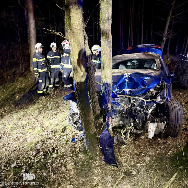 Groźnie na trasie Toruń-Bydgoszcz
