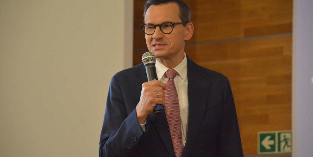 Mateusz Morawiecki w Toruniu