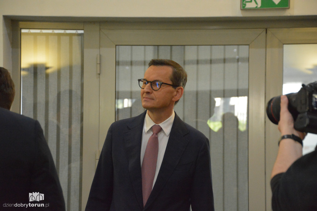 Mateusz Morawiecki w Toruniu