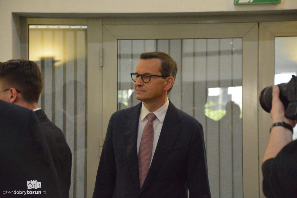 Mateusz Morawiecki w Toruniu