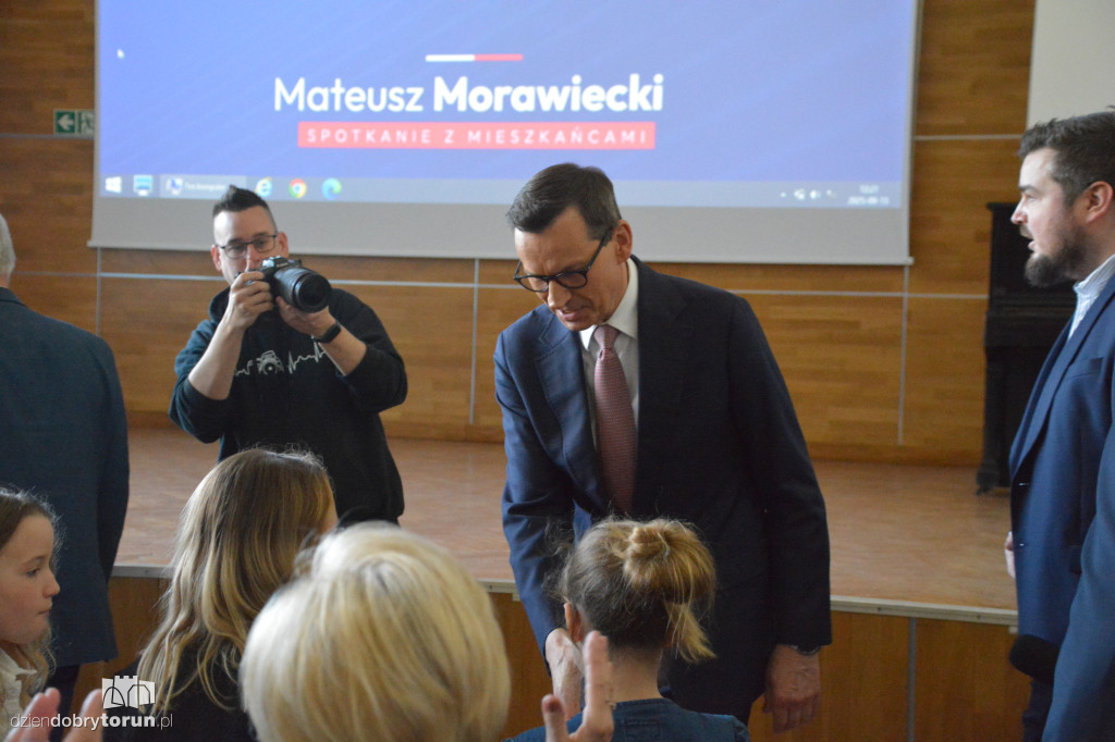 Mateusz Morawiecki w Toruniu