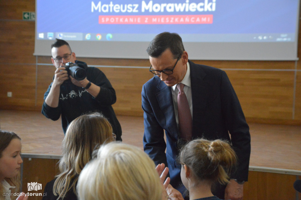 Mateusz Morawiecki w Toruniu