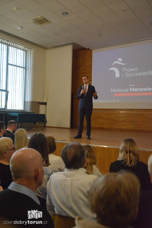 Mateusz Morawiecki w Toruniu