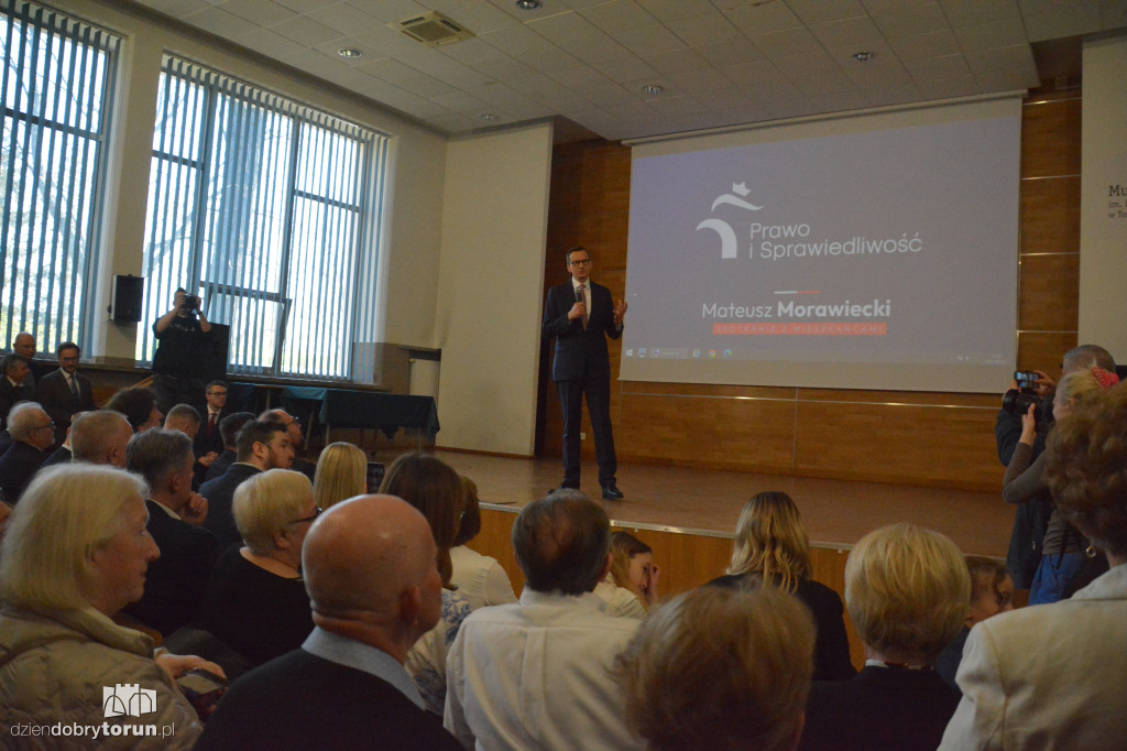 Mateusz Morawiecki w Toruniu