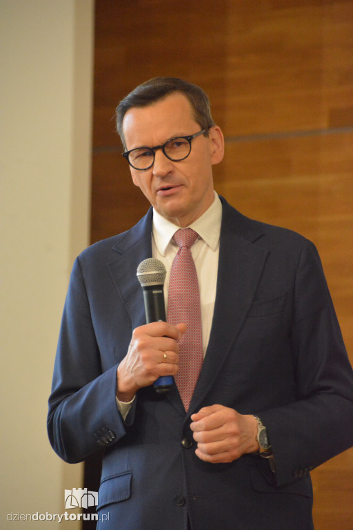 Mateusz Morawiecki w Toruniu