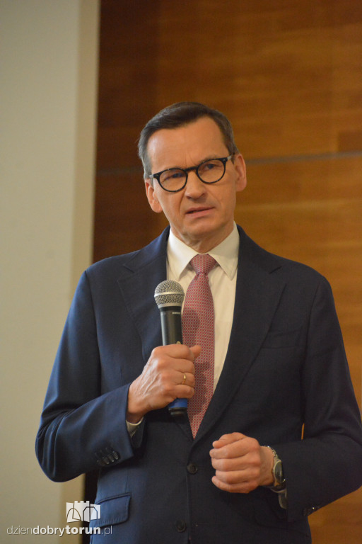 Mateusz Morawiecki w Toruniu