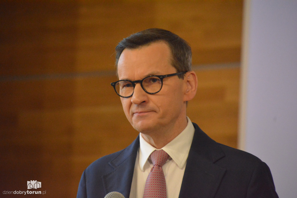 Mateusz Morawiecki w Toruniu