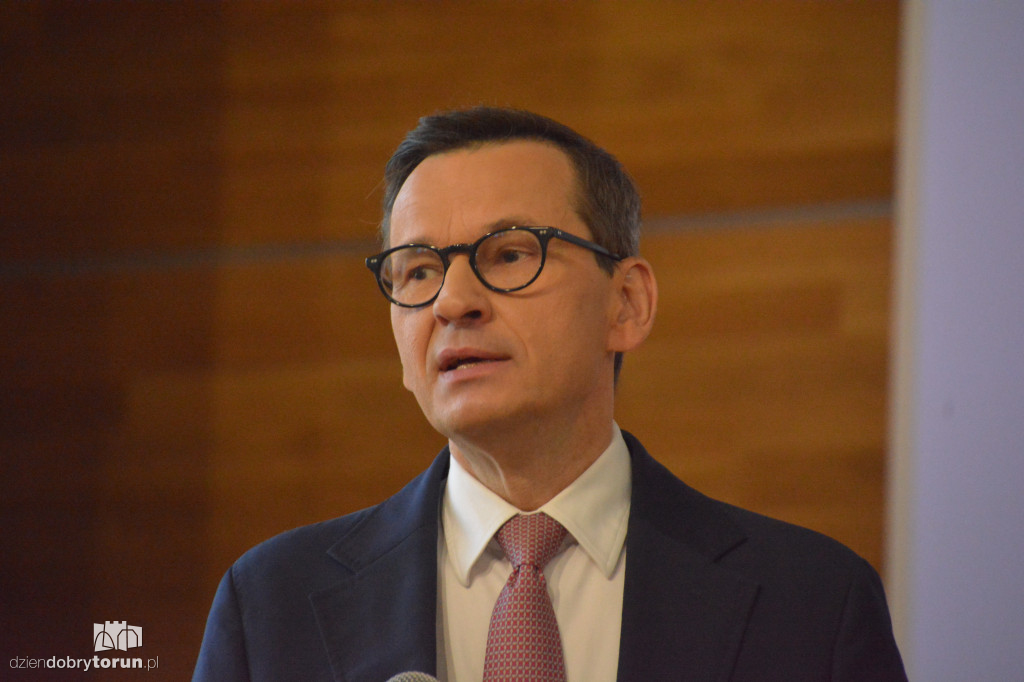 Mateusz Morawiecki w Toruniu