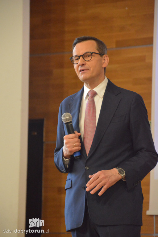Mateusz Morawiecki w Toruniu