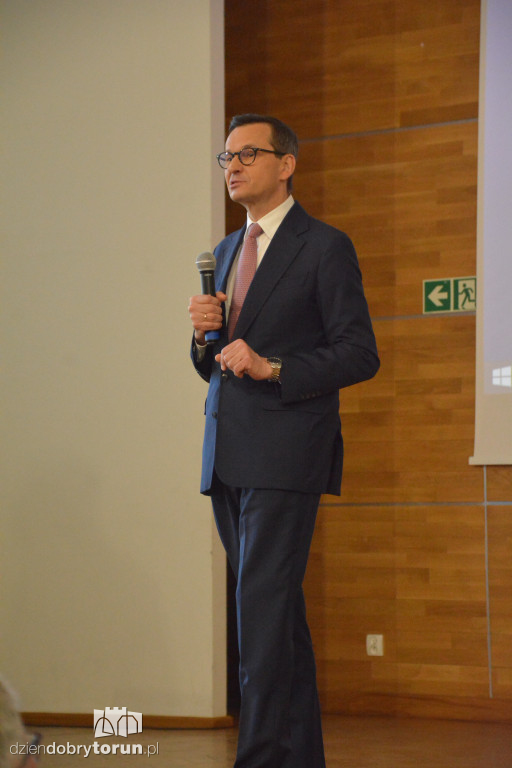 Mateusz Morawiecki w Toruniu