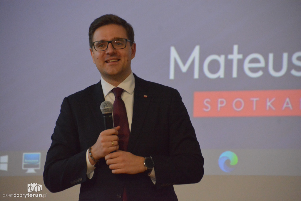 Mateusz Morawiecki w Toruniu