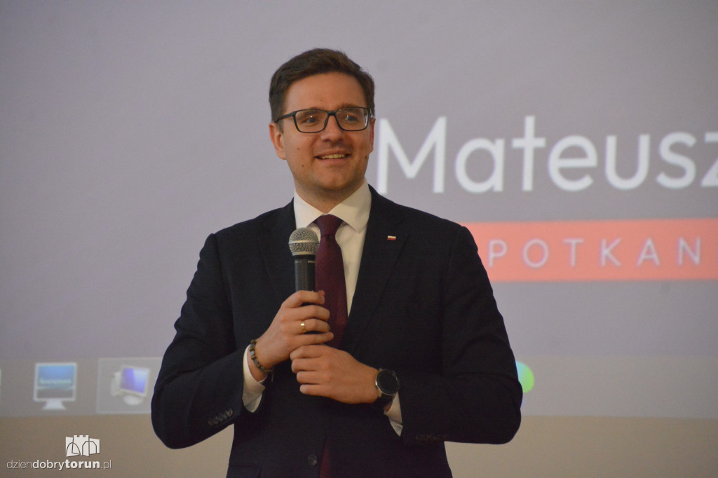 Mateusz Morawiecki w Toruniu