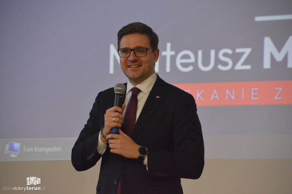Mateusz Morawiecki w Toruniu