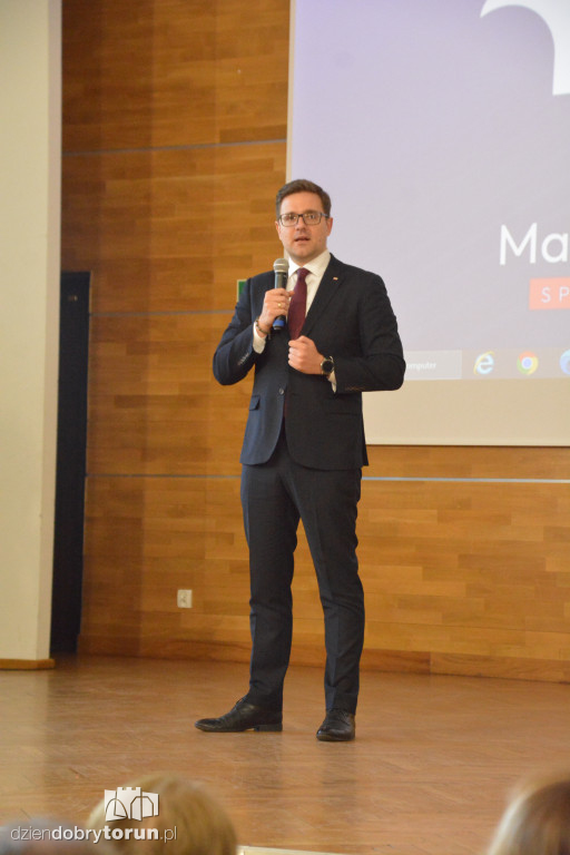 Mateusz Morawiecki w Toruniu