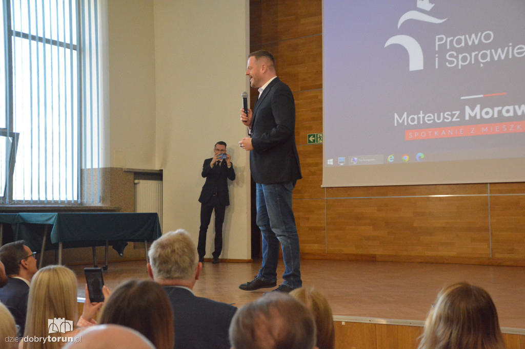 Mateusz Morawiecki w Toruniu