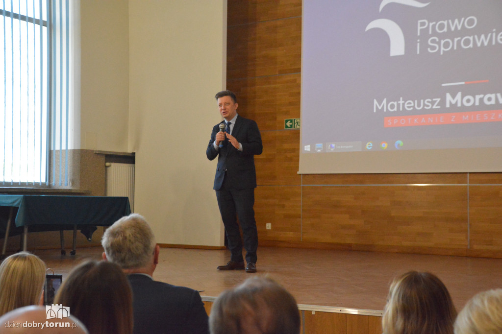 Mateusz Morawiecki w Toruniu