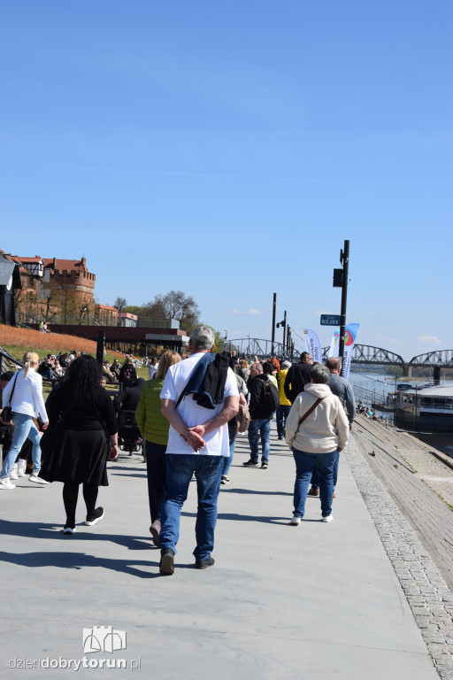 Toruńskie bulwary w wiosennej odsłonie