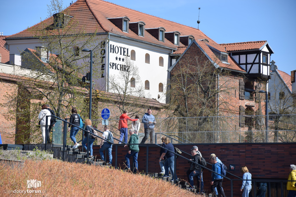Toruńskie bulwary w wiosennej odsłonie