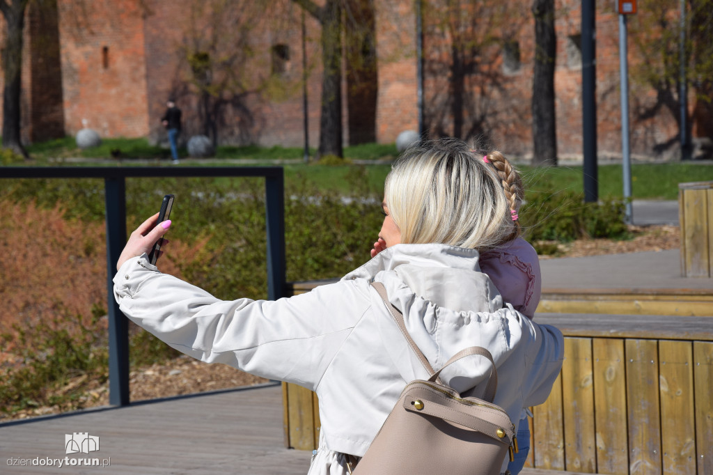 Toruńskie bulwary w wiosennej odsłonie