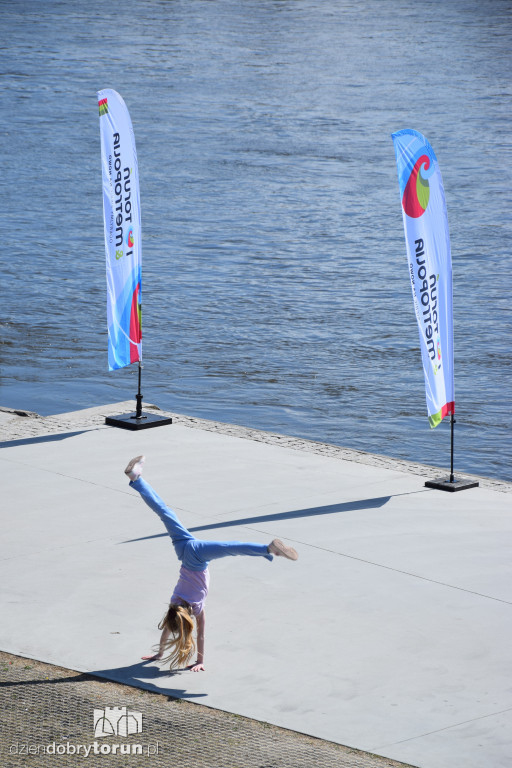 Toruńskie bulwary w wiosennej odsłonie