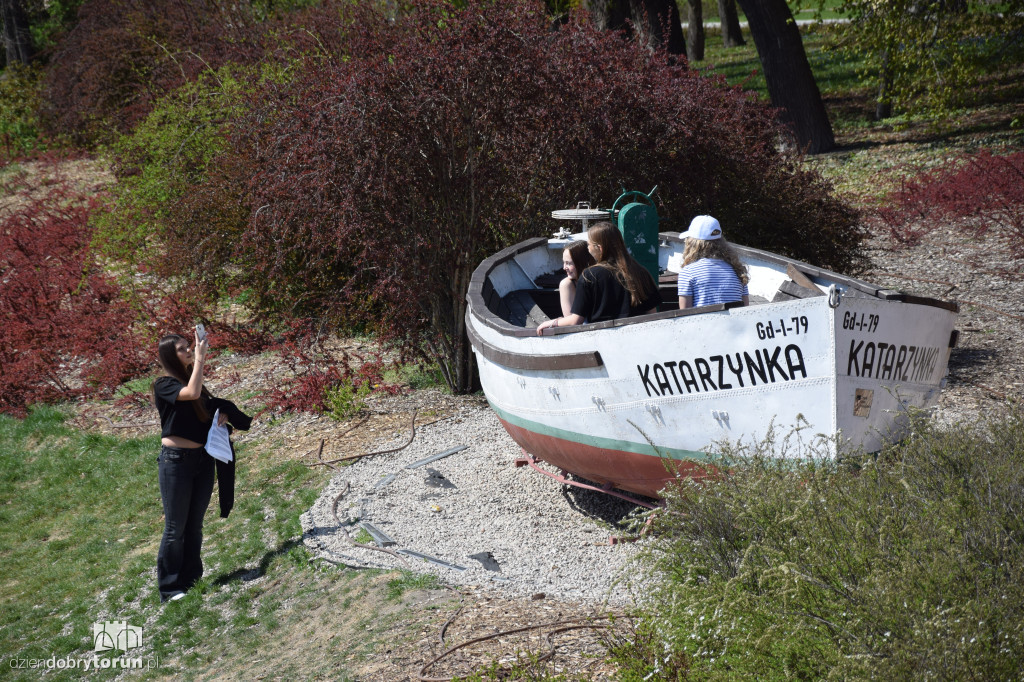 Toruńskie bulwary w wiosennej odsłonie
