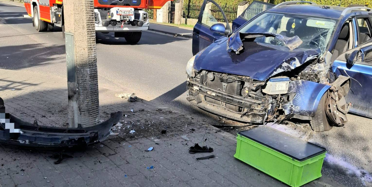 Wypadek na Kniaziewicza w Toruniu