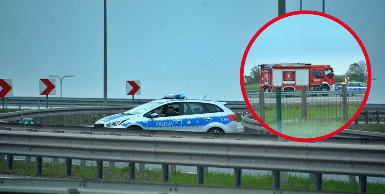 Wypadek w Latkowie w powiecie inowrocławskim