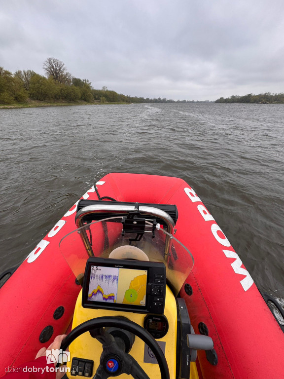 Akcja służb przy Zamku Dybowskim