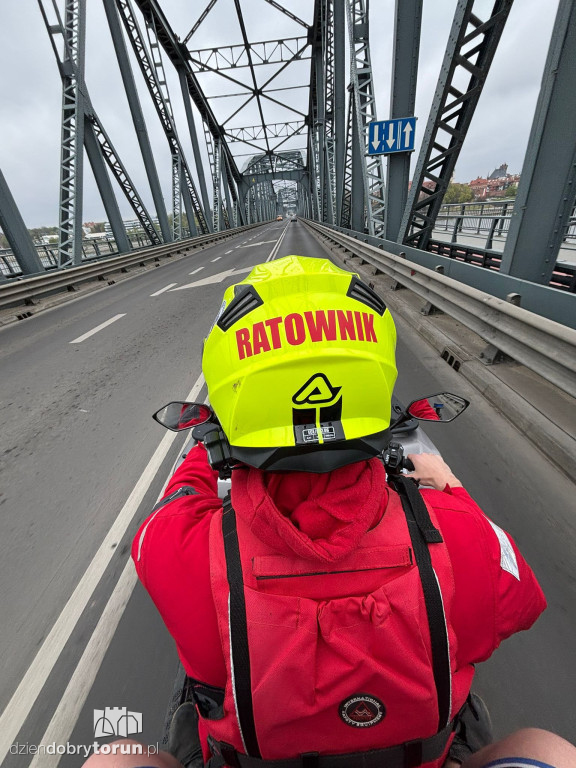 Akcja służb przy Zamku Dybowskim