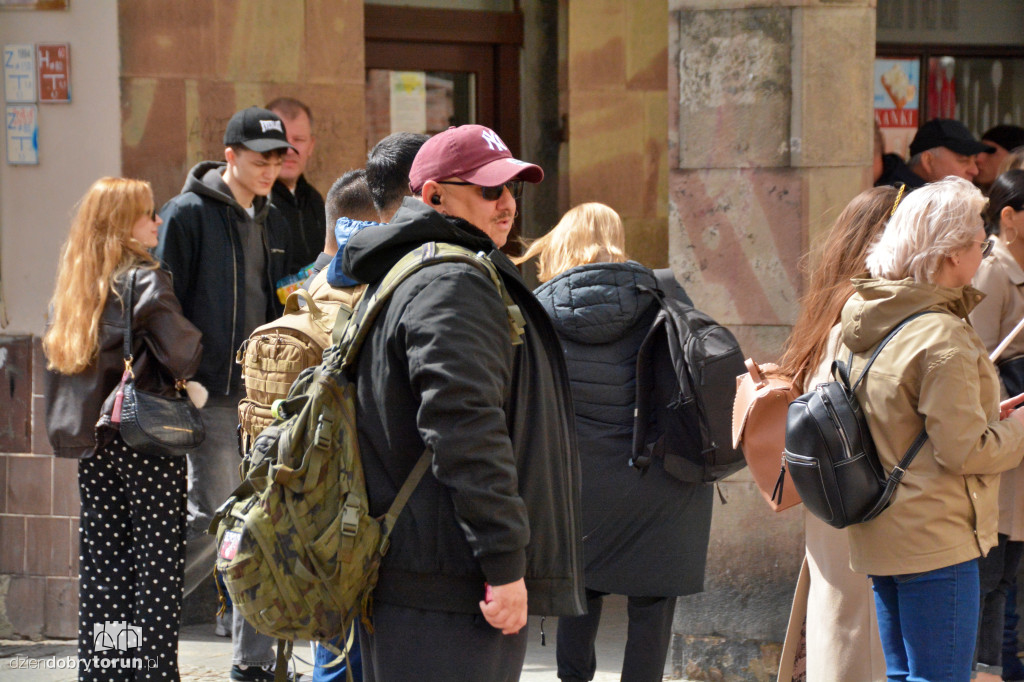 Historyczna parada na starówce