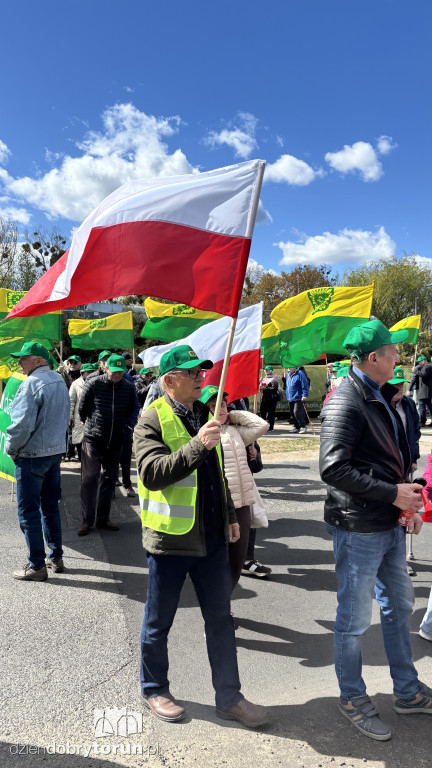Protest działkowców ROD „Elana”