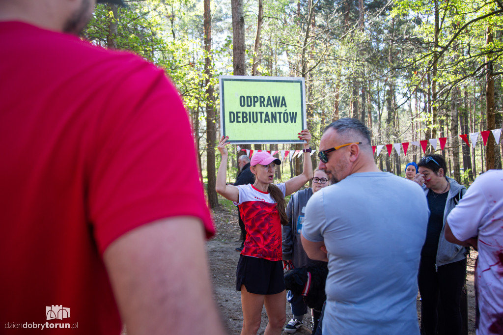 Parkrun patriotycznie - bieg z flagami
