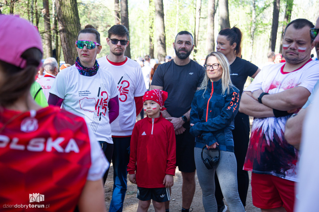 Parkrun patriotycznie - bieg z flagami