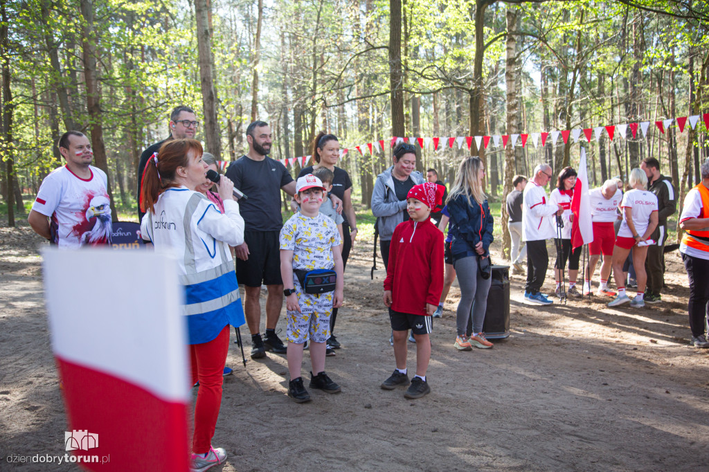 Parkrun patriotycznie - bieg z flagami