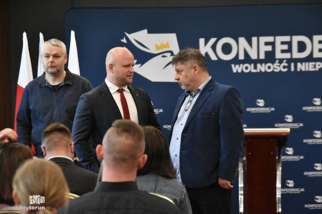 Krzysztof Bosak w Toruniu