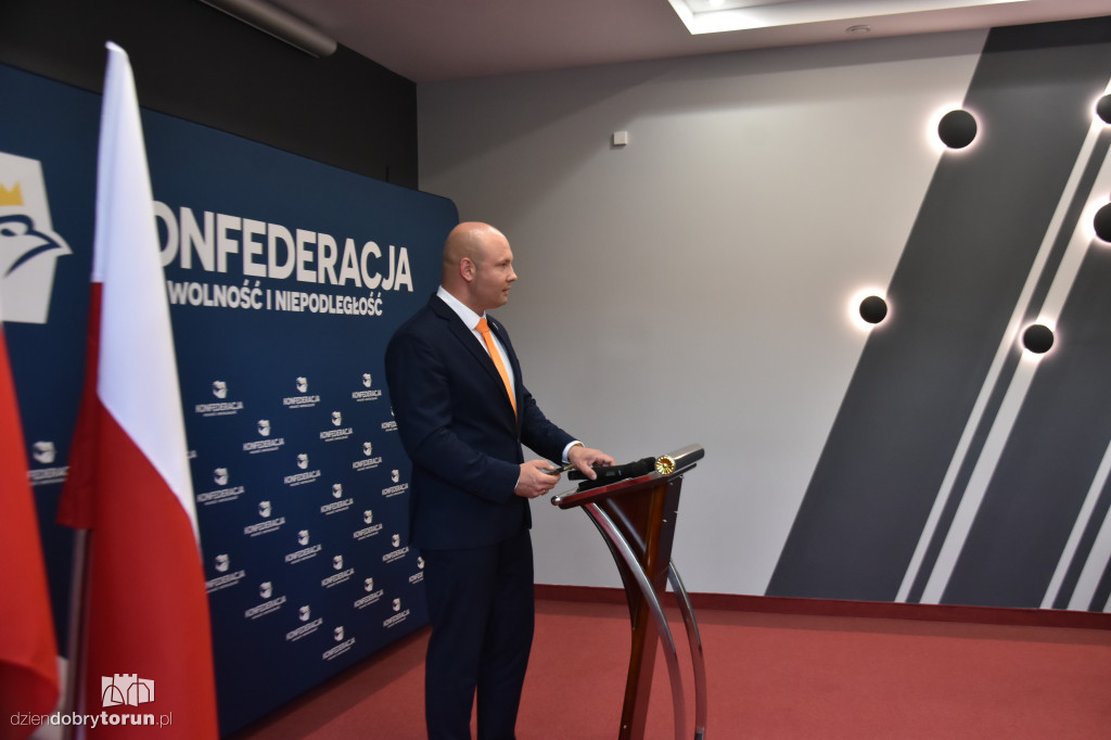 Krzysztof Bosak w Toruniu