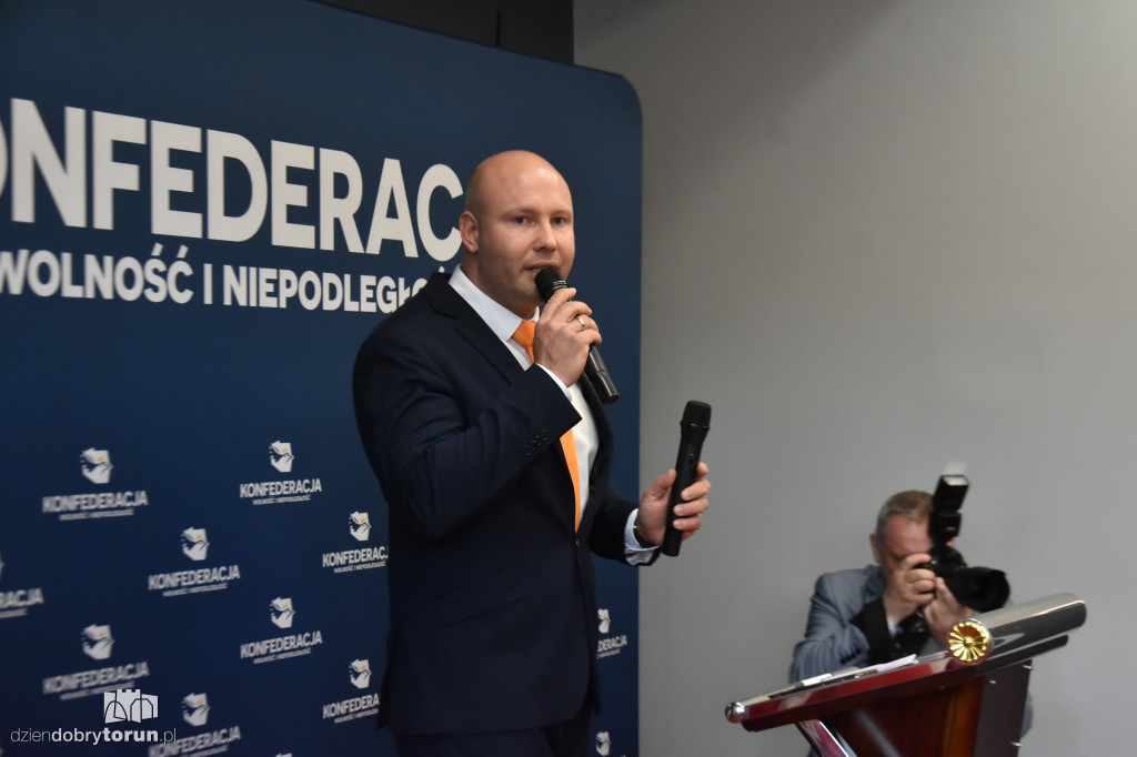 Krzysztof Bosak w Toruniu