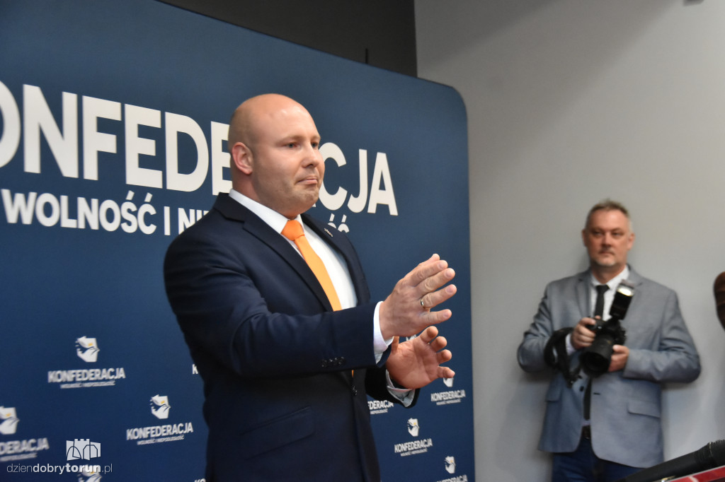 Krzysztof Bosak w Toruniu