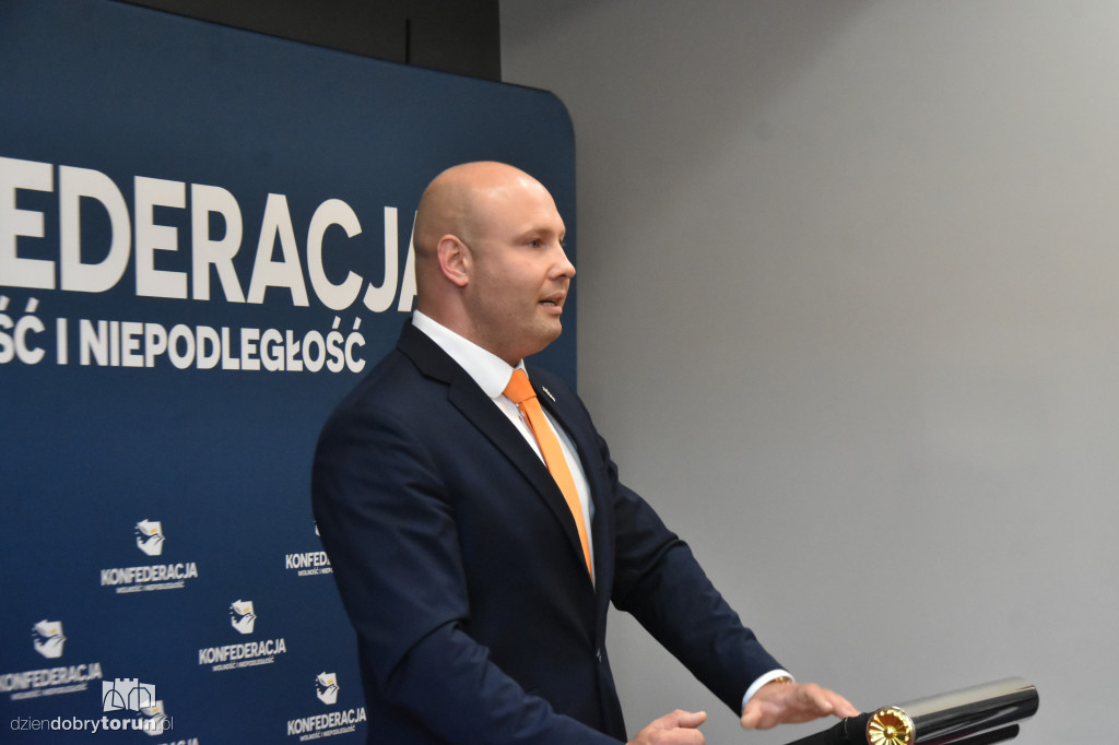 Krzysztof Bosak w Toruniu