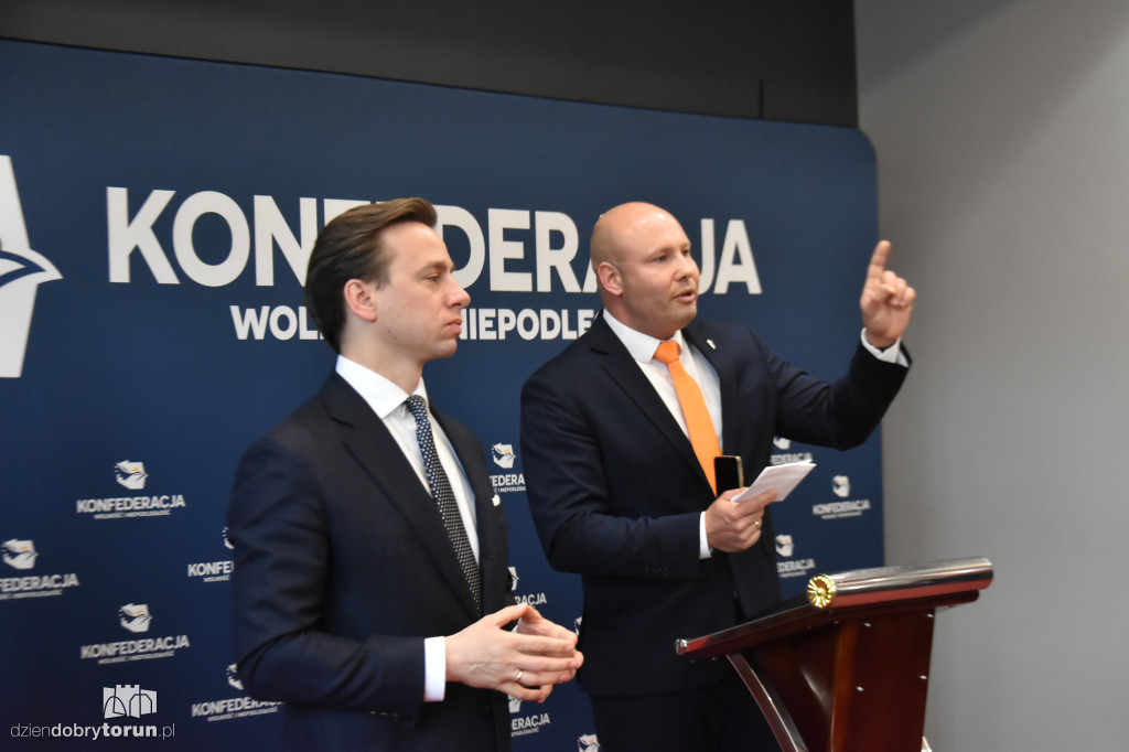 Krzysztof Bosak w Toruniu
