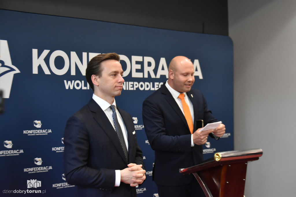 Krzysztof Bosak w Toruniu