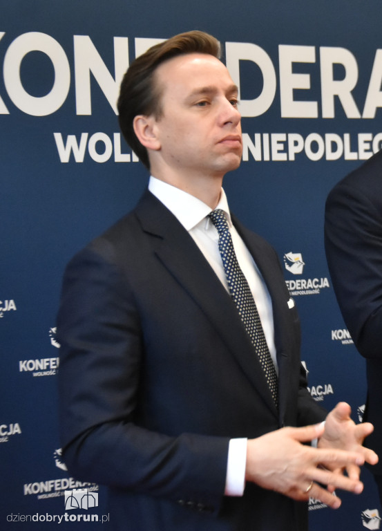 Krzysztof Bosak w Toruniu